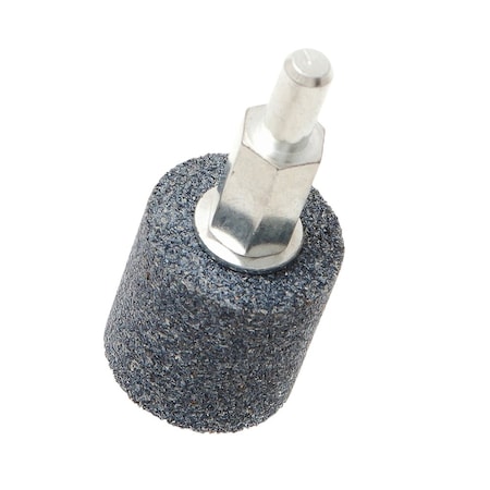 Forney Mounted Grinding Wheel, Cylindrical, 1 in x 1 in 60050